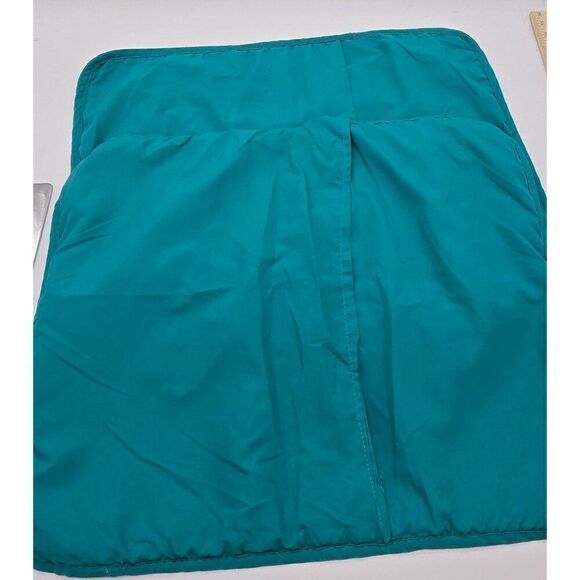 Mezzati Teal Quilted Standard Sham 20" x 26" Polyester - Picture 4 of 4